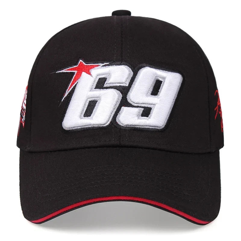 Unisex-Bestickte Cap "69 GP”